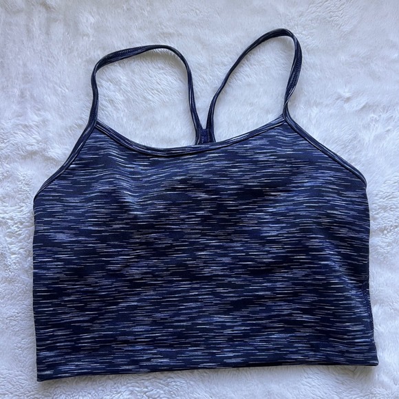 OFFLINE by Aerie Other - OFFLINE by Aerie The Hugger Recharge Space Dye Sports Bra Navy Blue Small